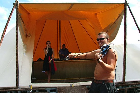 Pyramid-tent