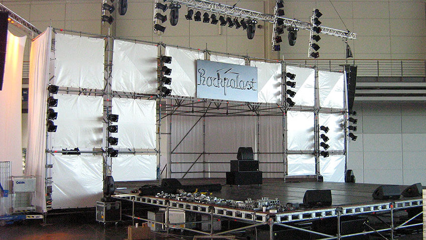 indoor constructie Rock Palast