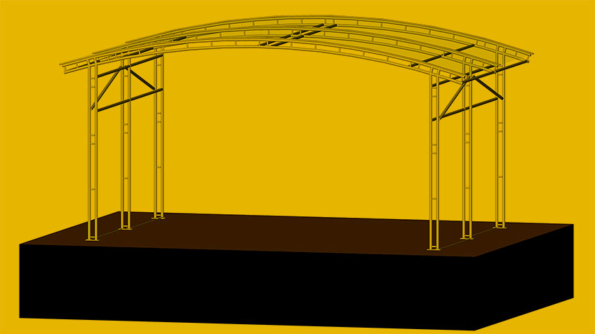 loods transparante kap evenement
