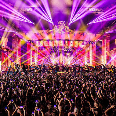 indoor stage intents festival