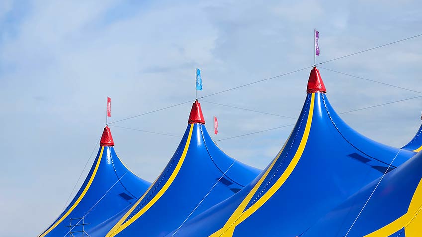 blue horizon grote tent