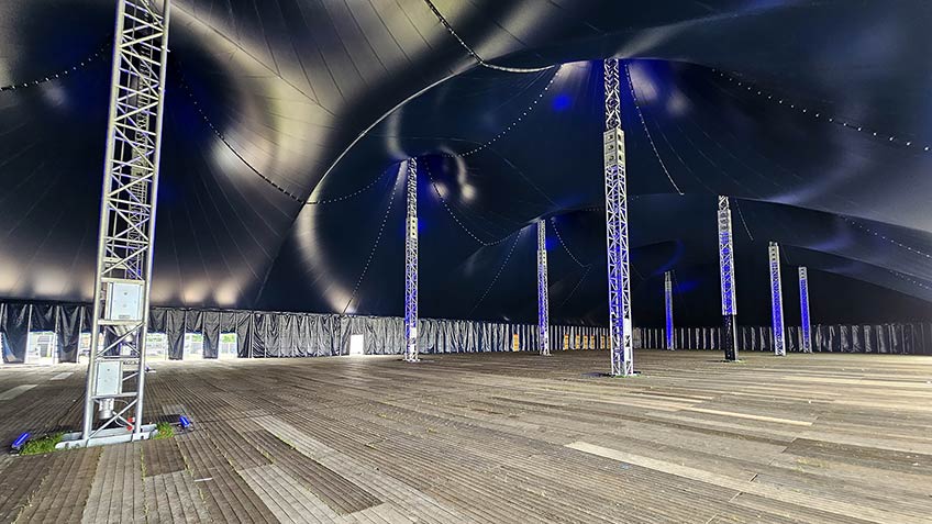 blue horizon tent masten