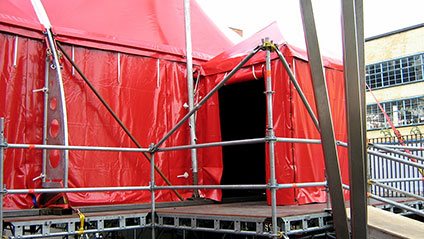 carretent festival 2 meter rood