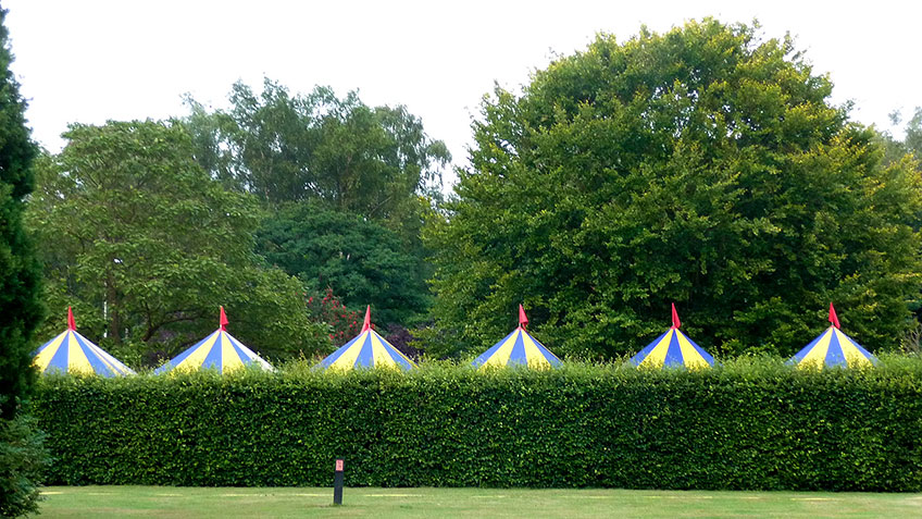 Carretent buiten 5 meter