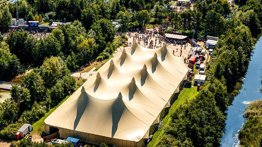 Festivaltent verhuur voor evenementen in Nederland en België met volledige service