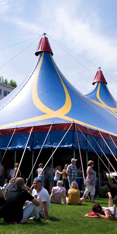 Festivaltent huren voor sportevenement cultuurfestival en foodfestival